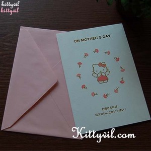 02&#039;s 카네이션키티 Mother&#039;s day card